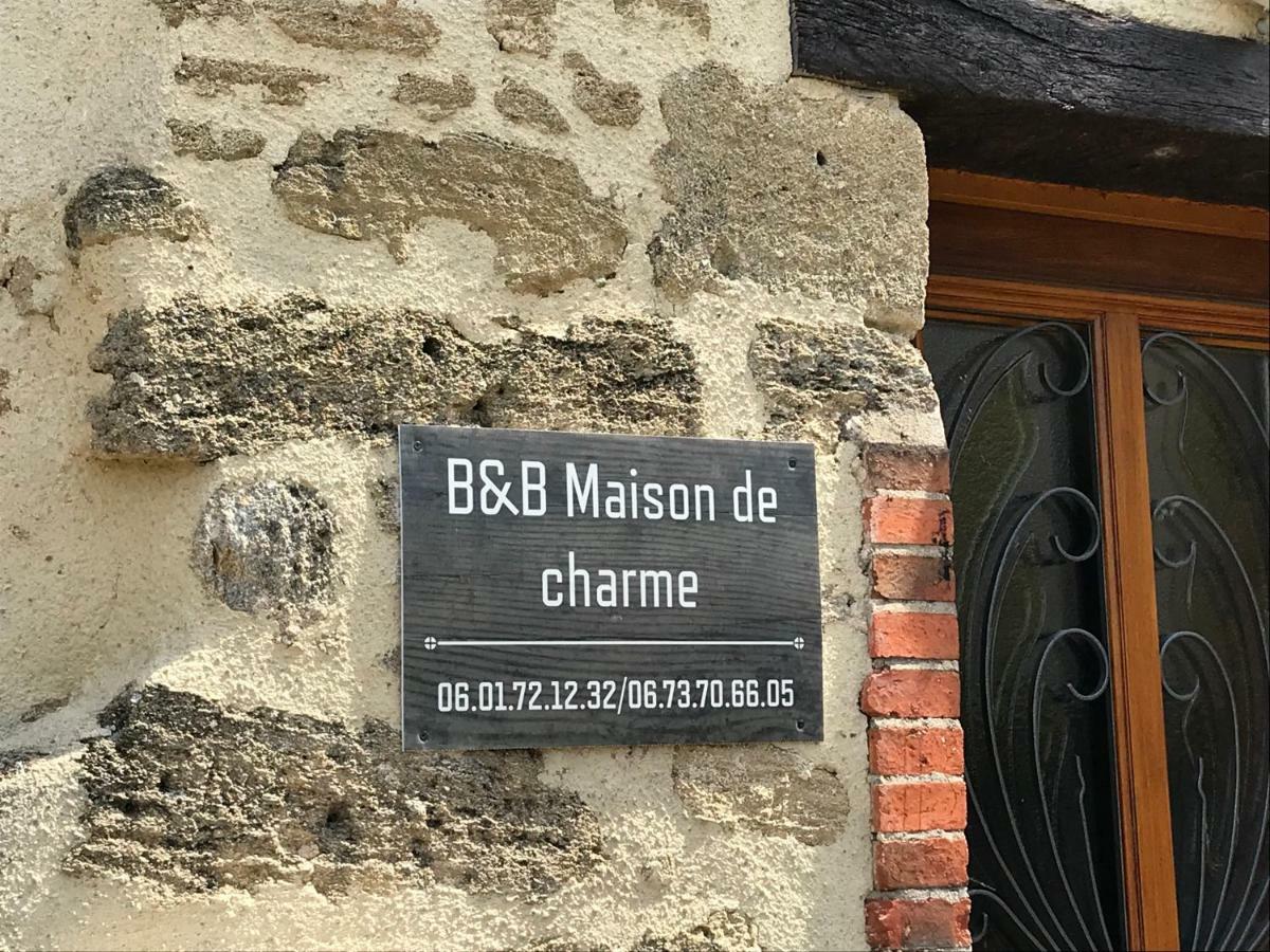 Maison De Charme Concourson-sur-Layon Εξωτερικό φωτογραφία